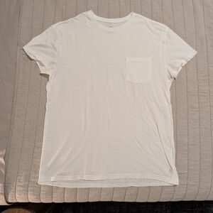 Goodfellow & Co Plain White Crew Neck T-Shirt